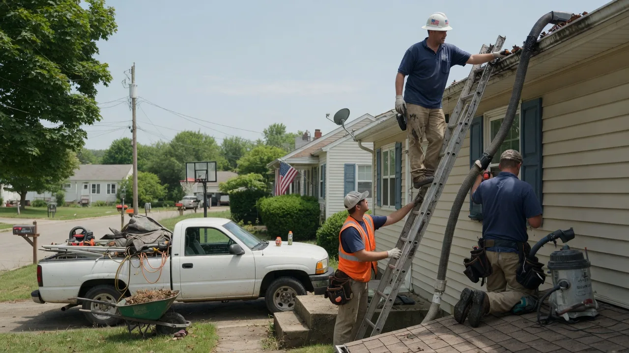 Gutter Installation in Opdyke, IL near me